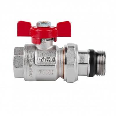 Будкрам купить Кран шаровой "Американка" Icma 3/4" с антипротечкой прямой №348 Кран шаровой "Американка" Icma 3/4" с антипротечкой прямой №348 5