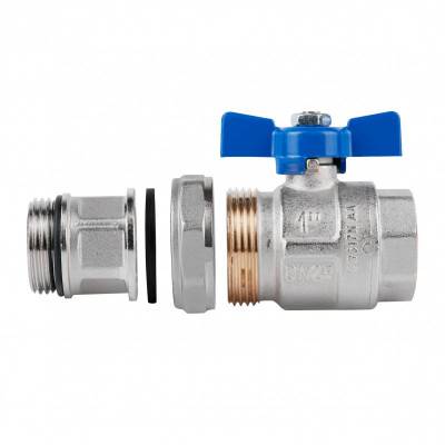 Будкрам купить Кран шаровой "Американка" Icma Blue 1" с антипротечкой прямой №215 Кран шаровой "Американка" Icma Blue 1" с антипротечкой прямой №215 6