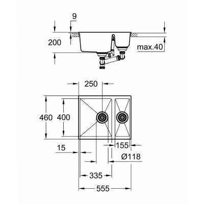Будкрам купить Кухонная мойка Grohe Sink K500 31648AT0 Кухонная мойка Grohe Sink K500 31648AT0 4