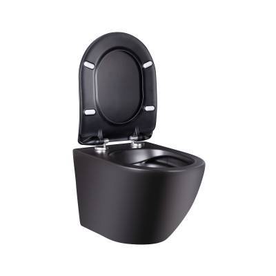 Будкрам купити Унітаз підвісний Qtap Robin New безободковий з сидінням Soft-close QT1333046ENRMB Унітаз підвісний Qtap Robin New безободковий з сидінням Soft-close QT1333046ENRMB 15