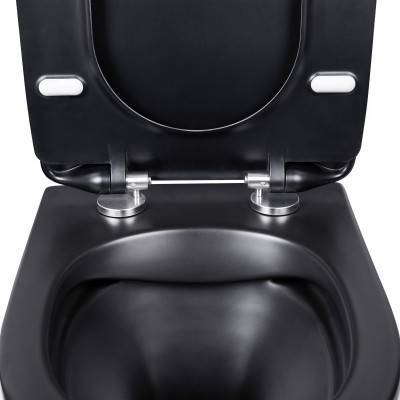 Будкрам купити Унітаз підвісний Qtap Robin New безободковий з сидінням Soft-close QT1333046ENRMB Унітаз підвісний Qtap Robin New безободковий з сидінням Soft-close QT1333046ENRMB 7