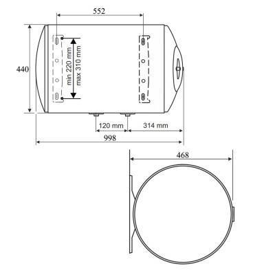 Будкрам купити Водонагрівач Tesy Anticalc 100 л, сухий ТЕН 2х1,2 кВт (GCH1004424DB14TBR) 304908 Водонагрівач Tesy Anticalc 100 л, сухий ТЕН 2х1,2 кВт (GCH1004424DB14TBR) 304908 4