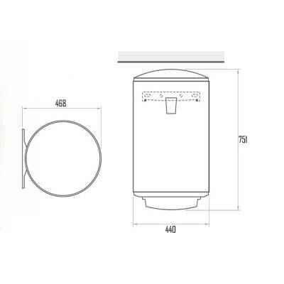 Будкрам купити Водонагрівач Tesy DRY 80 л, сухий ТЕН 2х0,8 кВт (CTVOL804416DD06TR) 305097 Водонагрівач Tesy DRY 80 л, сухий ТЕН 2х0,8 кВт (CTVOL804416DD06TR) 305097 4