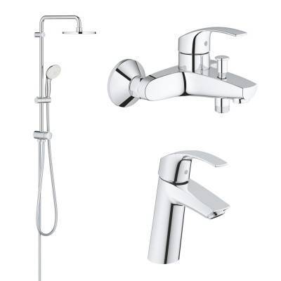 Будкрам купити Набір змішувачів Grohe Eurosmart 123389M