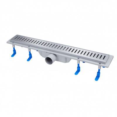 Будкрам купить Трап Qtap Dry FA304-600 линейный с сухим затвором и нержавеющей решеткой 600х73