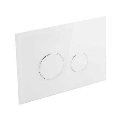 Будкрам купить Панель смыва для унитаза Qtap Nest QT0111V1164GW Панель смыва для унитаза Qtap Nest QT0111V1164GW 5