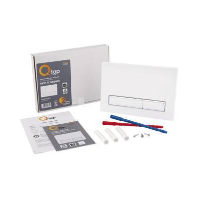 Будкрам купить Панель смыва для унитаза Qtap Nest QT0111M08V1384W Панель смыва для унитаза Qtap Nest QT0111M08V1384W 7