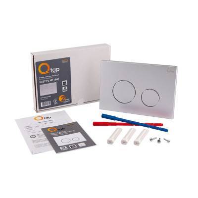 Будкрам купить Панель смыва для унитаза Qtap Nest QT0111M11111SAT Панель смыва для унитаза Qtap Nest QT0111M11111SAT 7
