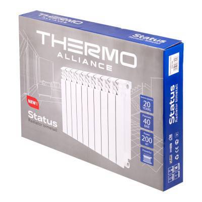 Будкрам купити Радіатор біметалічний Thermo Alliance Status 500/100 Радіатор біметалічний Thermo Alliance Status 500/100 9