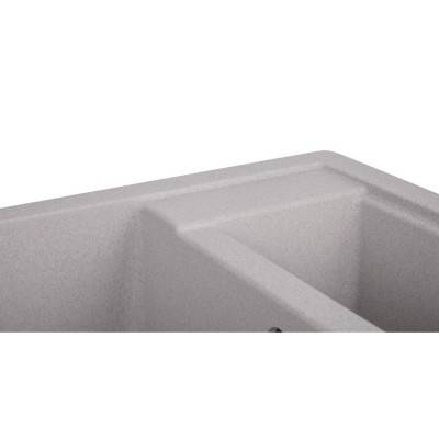 Будкрам купить Кухонная мойка с дополнительной чашей Lidz 615x500/200 GRA-09 (LIDZGRA09615500200) Кухонная мойка с дополнительной чашей Lidz 615x500/200 GRA-09 (LIDZGRA09615500200) 8
