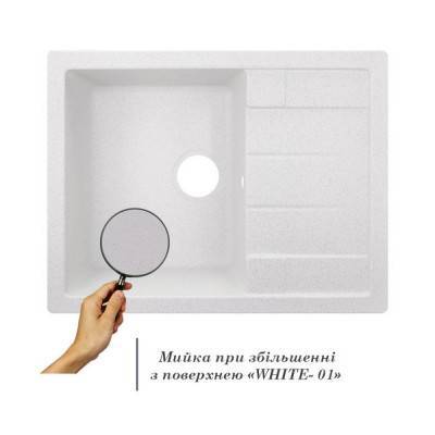 Будкрам купить Кухонная мойка Lidz 650x500/200 WHI-01 (LIDZWHI01650500200) Кухонная мойка Lidz 650x500/200 WHI-01 (LIDZWHI01650500200) 5