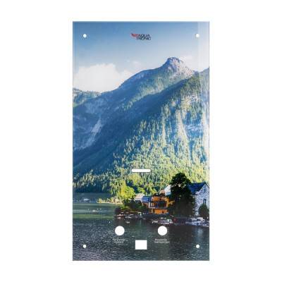 Будкрам купити Скляна панель Aquatronic (mountains)