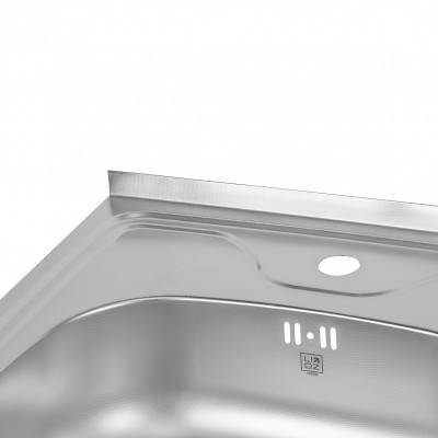 Будкрам купити Кухонна мийка Lidz 6050 0,6 мм Satin (LIDZ605006SAT) Кухонна мийка Lidz 6050 0,6 мм Satin (LIDZ605006SAT) 8