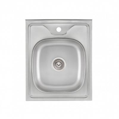 Будкрам купити Кухонна мийка Lidz 5060 0,6 мм Decor (LIDZ506006DEC)