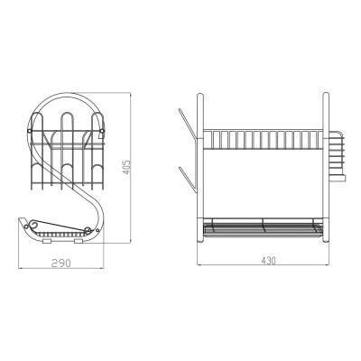 Будкрам купить Сушилка для посуды Lidz (CRM) 121.06.09 Сушилка для посуды Lidz (CRM) 121.06.09 4