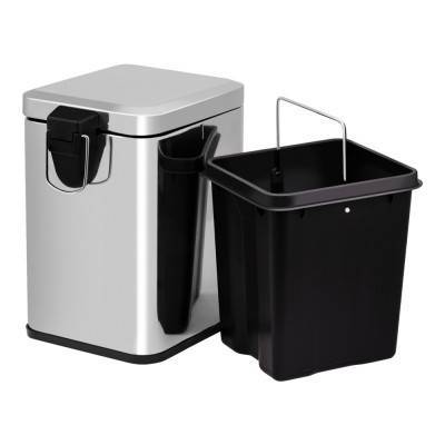 Будкрам купити Відро для сміття Lidz (CRM) 121.11.06 6 л Відро для сміття Lidz (CRM) 121.11.06 6 л 5