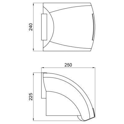 Будкрам купити Сушарка для рук Lidz (WHI) 130.01.92 1800 Вт Сушарка для рук Lidz (WHI) 130.01.92 1800 Вт 4