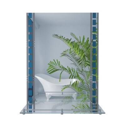 Будкрам купити Дзеркало Lidz 140.07.06 500х700х105 з полицею