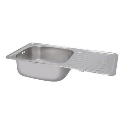 Будкрам купить Кухонная мойка Lidz 7642 0,8 мм Satin (LIDZ764208SAT) Кухонная мойка Lidz 7642 0,8 мм Satin (LIDZ764208SAT) 6