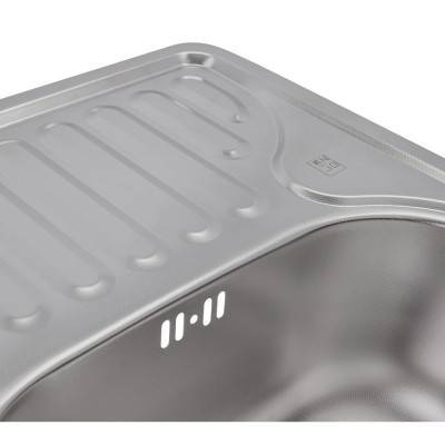 Будкрам купити Кухонна мийка Lidz 6642 0,8 мм Micro Decor (LIDZ664208MICDEC) Кухонна мийка Lidz 6642 0,8 мм Micro Decor (LIDZ664208MICDEC) 8