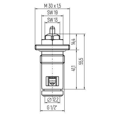 Будкрам купити Термостатичний вентиль Bjorne Термостатичний вентиль Bjorne 3
