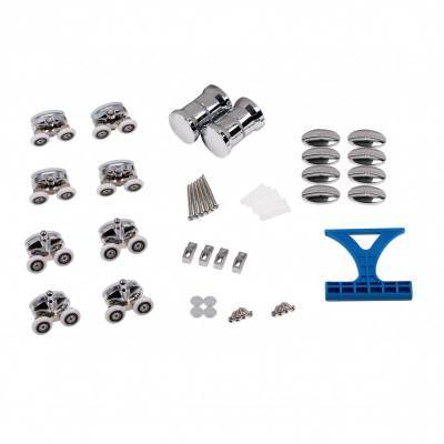 Будкрам купить Душевая кабина Qtap Presto CRM1088AP5 80х80 см, стекло Pear 5 мм без поддона Душевая кабина Qtap Presto CRM1088AP5 80х80 см, стекло Pear 5 мм без поддона 11