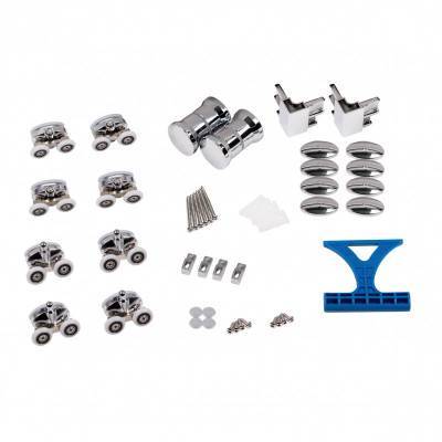 Будкрам купить Душевая кабина Qtap Presto CRM1099SP5 90х90 см, стекло Pear 5 мм без поддона Душевая кабина Qtap Presto CRM1099SP5 90х90 см, стекло Pear 5 мм без поддона 11