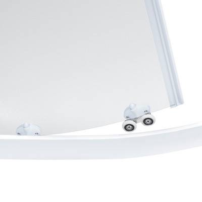 Будкрам купить Душевая кабина Qtap Presto WHI1099AP5 90х90 см, стекло Pear 5 мм без поддона Душевая кабина Qtap Presto WHI1099AP5 90х90 см, стекло Pear 5 мм без поддона 8