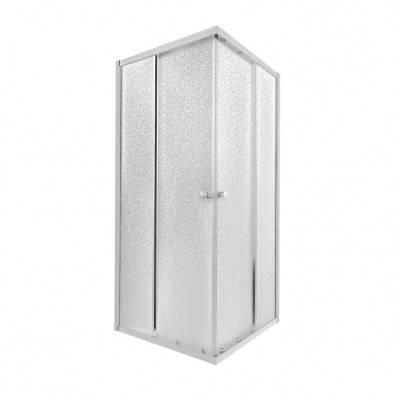 Будкрам купить Душевая кабина Qtap Presto WHI1099SP5 90х90 см, стекло Pear 5 мм без поддона