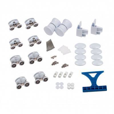 Будкрам купить Душевая кабина Qtap Presto WHI1099SP5 90х90 см, стекло Pear 5 мм без поддона Душевая кабина Qtap Presto WHI1099SP5 90х90 см, стекло Pear 5 мм без поддона 9