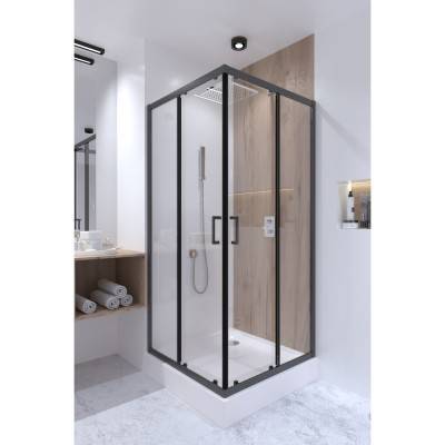 Будкрам купить Душевая кабина Qtap Taurus BLA1099SC6 90х90 см, стекло Clear 6 мм без поддона Душевая кабина Qtap Taurus BLA1099SC6 90х90 см, стекло Clear 6 мм без поддона 10