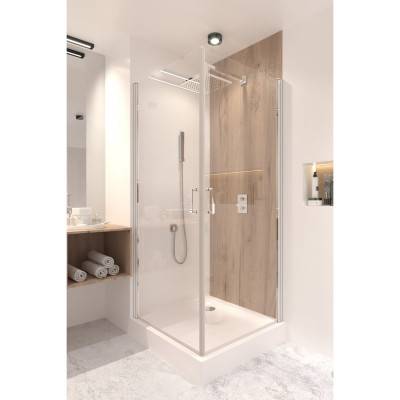 Будкрам купить Душевая кабина Qtap Gemini CRM1099SC6 90х90 см, стекло Clear 6 мм без поддона Душевая кабина Qtap Gemini CRM1099SC6 90х90 см, стекло Clear 6 мм без поддона 10