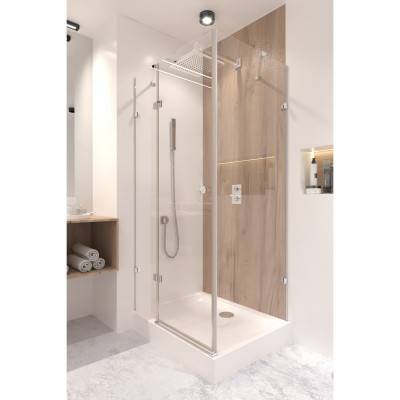 Будкрам купить Душевая кабина Qtap Capricorn CRM1018RC6 100х80 см, стекло Clear 6 мм без поддона Душевая кабина Qtap Capricorn CRM1018RC6 100х80 см, стекло Clear 6 мм без поддона 12