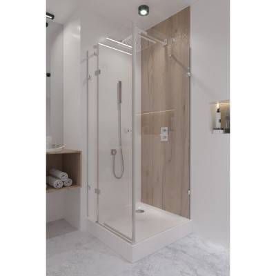 Будкрам купить Душевая кабина Qtap Capricorn CRM1011SC6 100х100 см, стекло Clear 6 мм без поддона Душевая кабина Qtap Capricorn CRM1011SC6 100х100 см, стекло Clear 6 мм без поддона 12