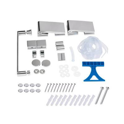 Будкрам купить Душевая кабина Qtap Virgo CRM1099AC8 90х90 см, стекло Clear 8 мм без поддона Душевая кабина Qtap Virgo CRM1099AC8 90х90 см, стекло Clear 8 мм без поддона 12