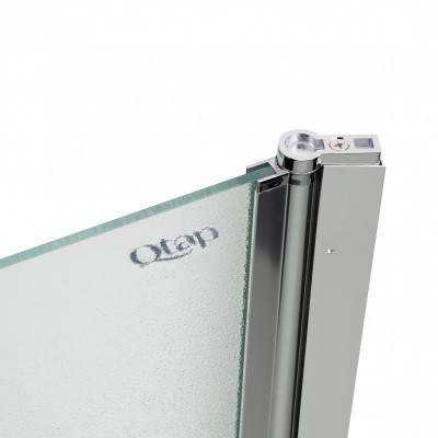Будкрам купить Штора на ванну Qtap Standard CRM407513APR стекло Pear 6 мм, 75х130 см, правая Штора на ванну Qtap Standard CRM407513APR стекло Pear 6 мм, 75х130 см, правая 7