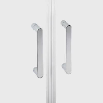 Будкрам купить Душевая дверь в нишу Qtap Gemini CRM209.C6 90х190 см, стекло Clear 6 мм, покрытие CalcLess Душевая дверь в нишу Qtap Gemini CRM209.C6 90х190 см, стекло Clear 6 мм, покрытие CalcLess 9