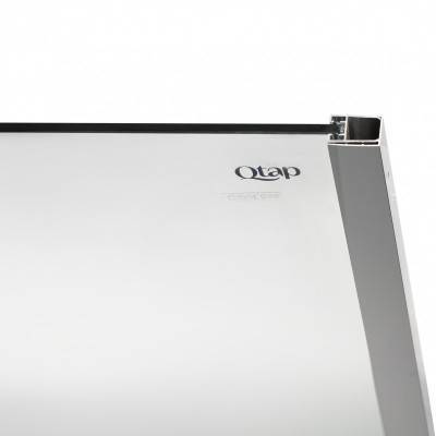 Будкрам купити Душова перегородка Qtap Walk-In Glide CRM2012.C8 120х190 см, скло Clear 8 мм, покриття CalcLess Душова перегородка Qtap Walk-In Glide CRM2012.C8 120х190 см, скло Clear 8 мм, покриття CalcLess 15
