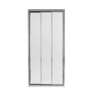 Будкрам купить Душевая дверь в нишу Qtap Unifold CRM208.C4 78-81x185 см, стекло Clear 4 мм, покрытие CalcLess