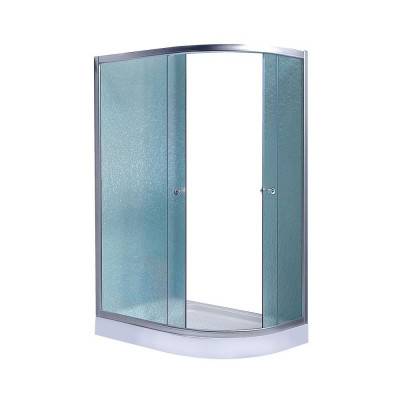 Будкрам купити Душова кабіна Lidz Latwa SC120x85L.SAT.LOW.FR, скло Frost 5мм, ліва