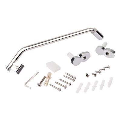 Будкрам купити Штора на ванну Lidz Brama SS120x140L.CRM.FR скло Frost 6 мм, ліва Штора на ванну Lidz Brama SS120x140L.CRM.FR скло Frost 6 мм, ліва 9