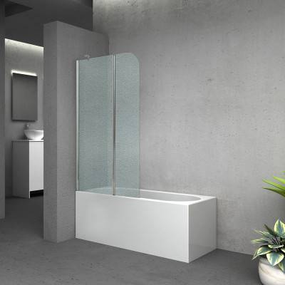 Будкрам купити Штора на ванну Lidz Brama SS120x140L.CRM.FR скло Frost 6 мм, ліва Штора на ванну Lidz Brama SS120x140L.CRM.FR скло Frost 6 мм, ліва 12