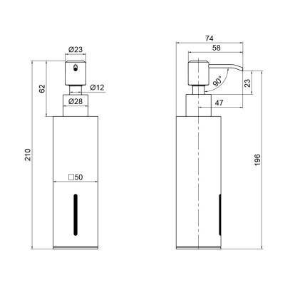 Будкрам купить Дозатор для жидкого мыла Qtap Liberty CRM 1152-2 Дозатор для жидкого мыла Qtap Liberty CRM 1152-2 4