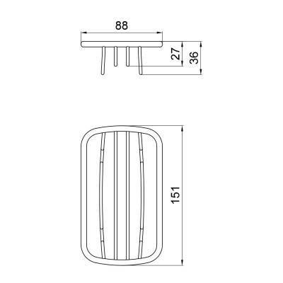 Будкрам купить Мыльница Qtap Liberty ANT 1156-1 Мыльница Qtap Liberty ANT 1156-1 4