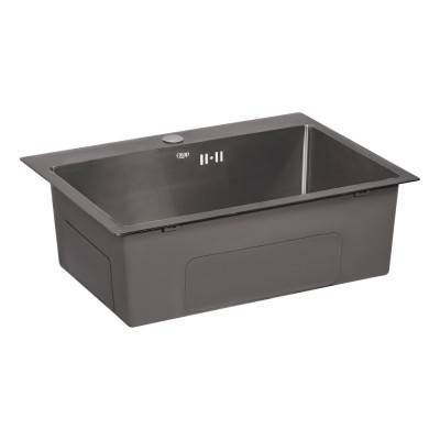 Будкрам купити Кухонна мийка Qtap D5843BL 2.7/1.0 мм Black (QTD5843BLPVD10) Кухонна мийка Qtap D5843BL 2.7/1.0 мм Black (QTD5843BLPVD10) 6
