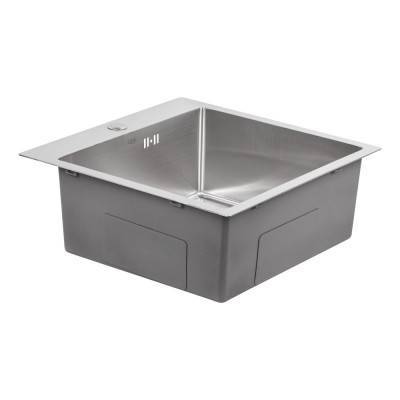 Будкрам купить Кухонная мойка Qtap D5050 2.7/1.0 мм Satin (QTD505010) Кухонная мойка Qtap D5050 2.7/1.0 мм Satin (QTD505010) 6