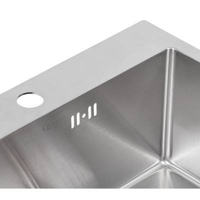 Будкрам купить Кухонная мойка Qtap D5050 2.7/1.0 мм Satin (QTD505010) Кухонная мойка Qtap D5050 2.7/1.0 мм Satin (QTD505010) 7