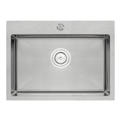 Будкрам купить Кухонная мойка Qtap D5843 2.7/1.0 мм Satin (QTD584310)