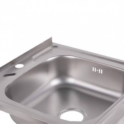 Будкрам купити Кухонна мийка Lidz 5050 0,6 мм Decor (LIDZ5050DEC06) Кухонна мийка Lidz 5050 0,6 мм Decor (LIDZ5050DEC06) 6