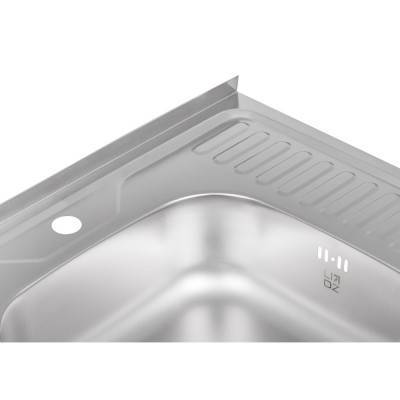 Будкрам купить Кухонная мойка Lidz 6060-L 0,6 мм Decor (LIDZ6060LDEC06) Кухонная мойка Lidz 6060-L 0,6 мм Decor (LIDZ6060LDEC06) 8